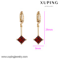 94686 light weight geometric pendant model of gold hoop earring jewelry made in china